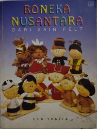 Image of Boneka nusantara dari kain felt